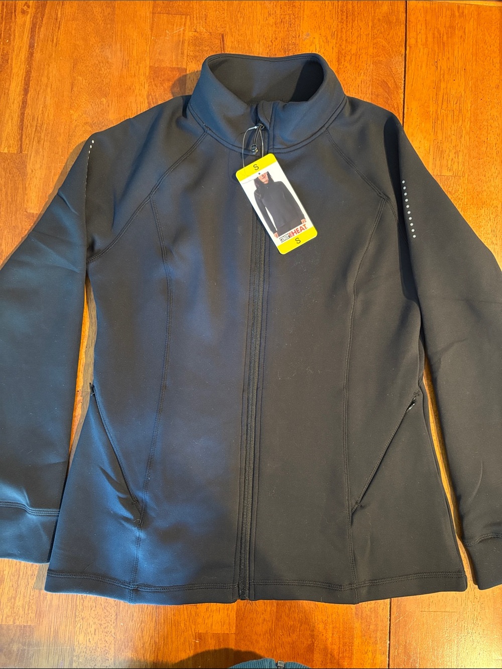 32 Degrees Black Full-Zip Women's Jacket